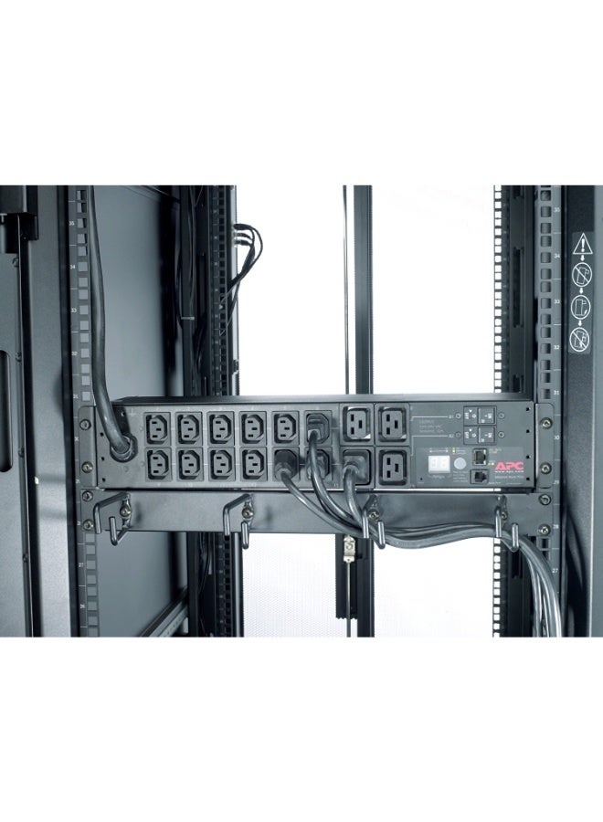 APC AP7822B | APC NetShelter Metered Rack PDU, 2U, 1PH, 7.4kW 230V 32A, x12 C13 and x4 C19 outlets, IEC 309 cord - Image 3